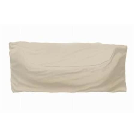 Mr. Bar-B-Q 86 x 35.5 x 39 in. 600 x 300D PE Elastic Taupe Poly Sofa Cover 100829